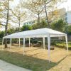 10x30' Wedding Party Canopy Tent Ourdoor Gazebo with 5 Sidewalls