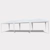 10x30' Wedding Party Canopy Tent Ourdoor Gazebo with 5 Sidewalls