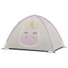 Sparkle the Unicorn 2-Person Kid's Camping Tent - Off-White/Pink