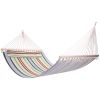 2 Person Hammock, Stylish Printing Style Hammock Beach Swing Double Beds for Outdoor Camping Travel  XH