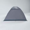 3 Person Dome Camping Tent, Waterproof, Gray