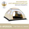 4 Person Camping Tent Lightweight Outdoor Tent for Backpacking, Hiking, or Beach by Wakeman Outdoors