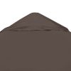 9.76 X 9.76ft 1T Tent Top Chocolate