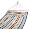 2 Person Hammock, Stylish Printing Style Hammock Beach Swing Double Beds for Outdoor Camping Travel  XH