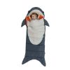 Gear Finn the Shark Kid's Camping Combo (One-Room Tent, Sleeping Bag,,Lanter