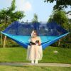 Portable Nylon Swing Hanging Bed Outdoor Hiking Camping Hammock